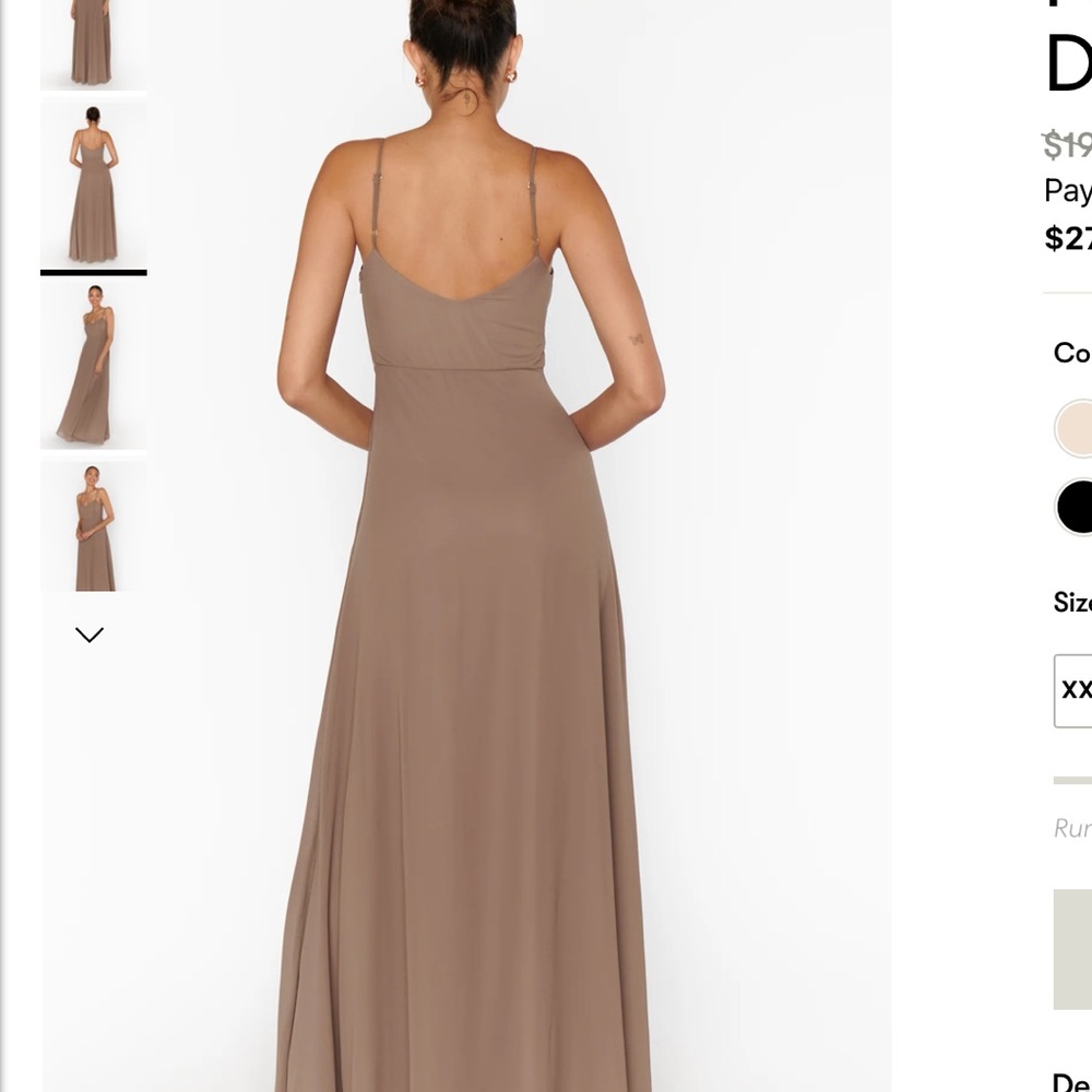 NWT Show me your MuMu Faith Maxi Dress - Picture 2 of 12
